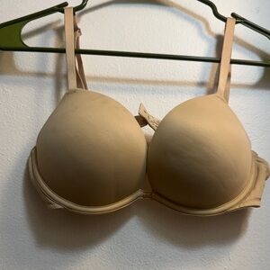 Women’s Beige Push Up Bra in Nude - 34C